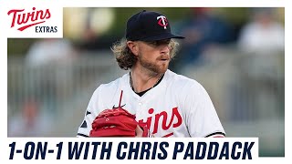 Twins Extras  1on1 with Chris Paddack [upl. by Dric]