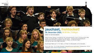 JAUCHZET FROHLOCKET Bach amp Beresowski [upl. by Ahsetan]