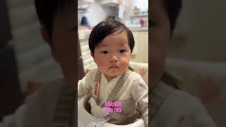 RuaKim 순둥이 Pure Baby Purebaby pure baby babyshorts babyvideos [upl. by Latsyrd]