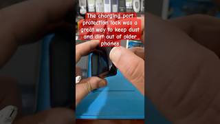 Charging Port Protection Lock mobile smartphone samsung tech reels nostalgia old [upl. by Nyberg]