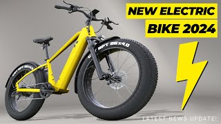 7 Newest Electric Fat Bikes Coming in 2024 26quot x 4quot Tire Models Overview [upl. by Berry]