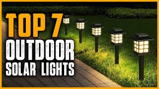 12 Best Outdoor Solar Lights in 2024 Outdoor LED Light [upl. by Scheld549]