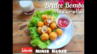 Cara Membuat BRULEE BOMBS isi Mozarella  Resep Brule Bomb bruleebombs bruleebomb resepbruleebom [upl. by Coyle]