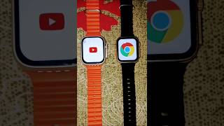 T800 Ultra smart watch ⏱️ main YouTube chrome logo lane ka secret code Activate 😮 [upl. by Mook]