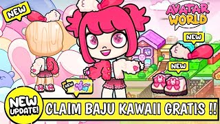 CLAIM BAJU KAWAII GRATIS DI AVATAR WORLD PAZU amp CARA MENGEMBALIKAN BAJU LAMA DI TOKO UNGU [upl. by Oberon]