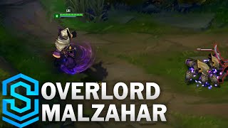 Overlord Malzahar Skin Spotlight  League of Legends [upl. by Canute]