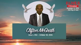 Thanksgiving service for the late Clifton McGrath [upl. by Inesita]