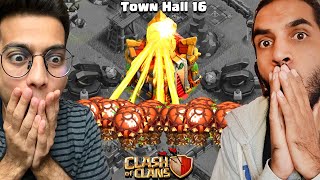 My First Town Hall 16 Challenge will Shock Everyone Clash of Clans [upl. by Yardley]