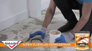 How to  Super VloerlijmVerwijderaar  Alabastine [upl. by Elleina911]