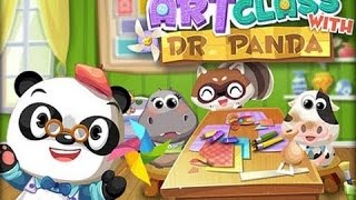 Dr Pandas Art Class Part 1  top app demos for kids  Ellie [upl. by Onaled]