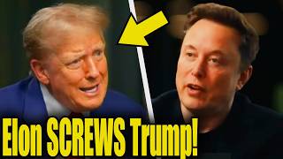 Trump Musk Interview GOES BAD QUICK … Instantly BACKFIRES [upl. by Eahcim364]