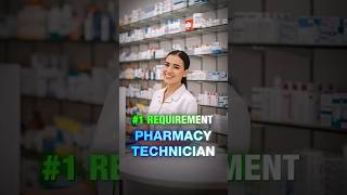 1 Requirement To Become a Pharmacy Technician [upl. by Neelrad858]