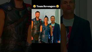 Team Revengers made in Thor Ragnarok 😂😂 short marvel [upl. by Aileduab]