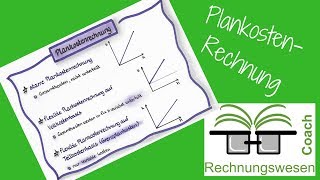 Begriffe der Plankostenrechnung Teil 1  Gesamtabweichung [upl. by Reldnahc]