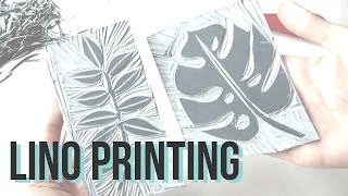 Lino Printing  Tutorial [upl. by Novak]