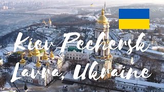 ⛪ Kiev Pechersk Lavra Monastery Kiev Ukraine Drone Flight Video  World from Above [upl. by Lance]