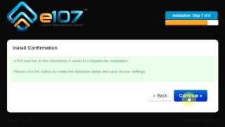 e107 v2x Content Management System CMS Installation [upl. by Yelnik750]