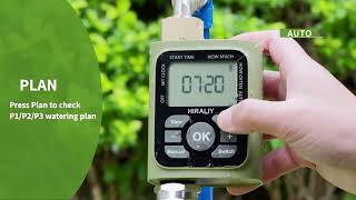 HIRALIY Sprinkler Timer Review Programmable Hose Timer for Lawn Watering💦 [upl. by Cown]