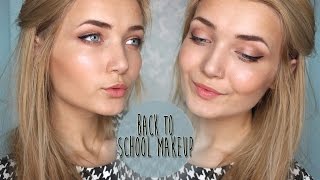 Drugstore Back To School Makeup ♡ [upl. by Malan]