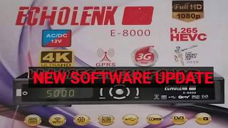 ECHOLINK E8000 HD RECEIVER 1506T SGB2 NEW SOFTWARE UPDATE [upl. by Allicirp420]