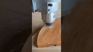 Furo para pendurar quadro na parede feito no CNC Router woodworking maquinascnc [upl. by Dieball448]