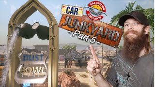 My Gas Station is Making Me RICH  Part 5  GAS STATION SIMULATOR  CAR JUNKYARD DLC [upl. by Acherman]