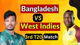 Bangladesh vs West indies 3rd T20 Match Highlights 2024  Bangladesh vs West Indies t20 [upl. by Luing608]