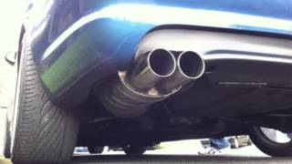 BMW E46 325i Eisenmann Exhaust [upl. by Haleak]