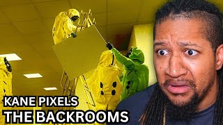 Kane Pixels  The Backrooms Part 7 Lighting and Tile Survey  Reaction [upl. by Nwahsel]