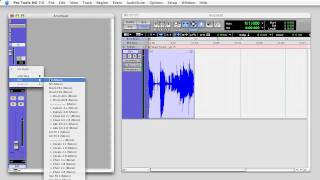 Spuren freezen in ProTools [upl. by Andres615]