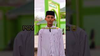 Gabisa main em el 😂 walisongo pontianak santri pondokpesantren pontianakinformasi [upl. by Nylavad658]