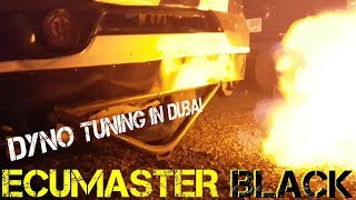 ECUMASTER ANTI LAG Nissan S13 2JZ Driftcar tuned in DUBAI UAE [upl. by Zeuqram823]