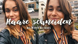 HAARE ABSCHNEIDEN  eine neue Frisur vlog Nr 486  MANDA [upl. by Stucker]