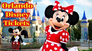 Orlando Walt Disney World Tickets [upl. by Koppel]