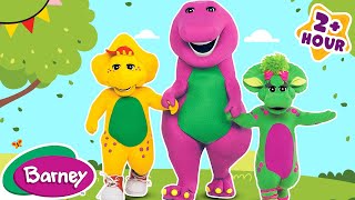 This Is The Way We Make Friends  Friendship Songs for Kids  Full Episodes  Barney the Dinosaur [upl. by Jariv]