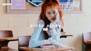 weki meki ✧ picky picky in 8D  USE HEADPHONES 🎧 [upl. by Esinek]