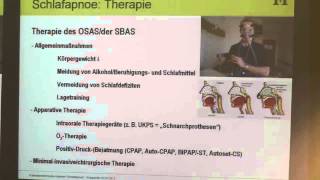 06 Diagnostik und Therapie der Schlafapnoe CPAP Maske Schlaflabor Schnarchen [upl. by Nylaroc]