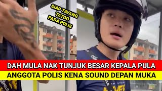 ANGGOTA POLIS KENA SOUND DEPAN MUKA [upl. by Kciregor]