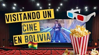 Visitando un cine en Bolivia Video en La Paz  El Alto [upl. by Cynarra939]