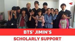 Jimins Scholarly Support BTS Stars Generous Contributions to Education [upl. by Llehcsreh]