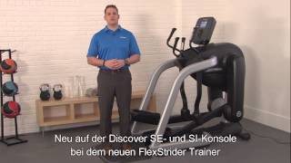 Life Fitness FlexStrider Trainer  Ellipsentrainer mit verstellbarer Schrittlänge [upl. by Epps]