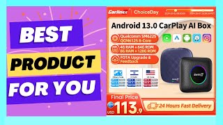 CarlinKit CarPlay Ai Box Android 13 Plus QCM6125 8core Wireless [upl. by Ymar]