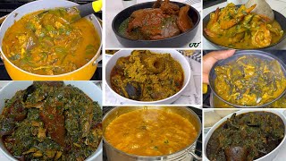 12 Nigerian Soup Recipes for your whole family Nigerian food [upl. by Mairym]