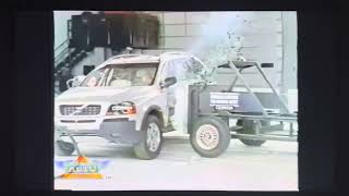 20032014 Volvo XC90 Crash Test Side Impact IIHS [upl. by Hippel]