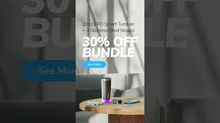 30 Off HidrateSpark Tumbler Bundle 3 916 [upl. by Morette]