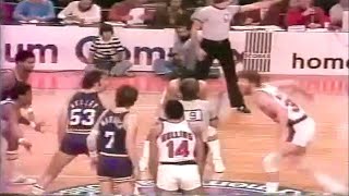 1978 Jazz vs Blazers Enhanced Full Game [upl. by Elumas]