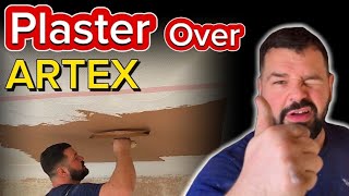 The most in depth tutorial on the Internet  plastering over ARTEX [upl. by Ursulina790]