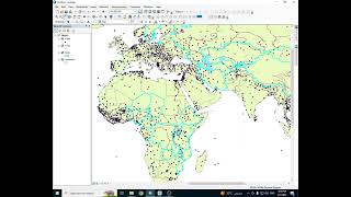 Select by location  Arc map الارك ماب [upl. by Yeslek]