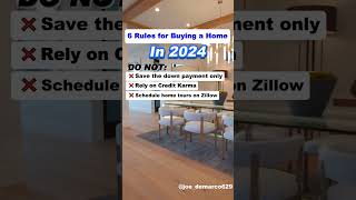 6 Rules for Buying a Home in 2024  Joe Demarco [upl. by Avictor]