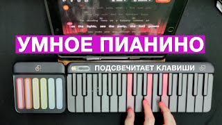 Обзор умного пианино для обучения PopuPiano [upl. by Ahsart]